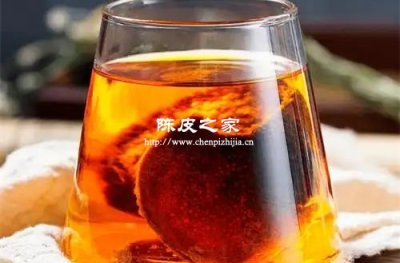 陈皮泡水的正常颜色是什么样的