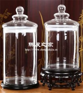 装过酒的玻璃瓶可以储存陈皮吗