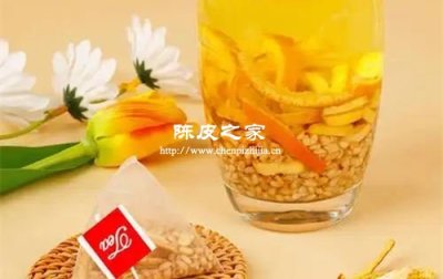 陈皮姜米茶的好处和制作方法
