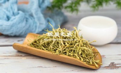 陈皮可以只加金银花泡水喝吗