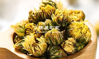 陈皮加菊花茶泡水喝的功效与作用