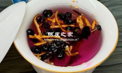陈皮加黑枸杞和红枸杞泡水喝的区别