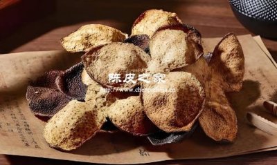 20年梅江新会陈皮的口感