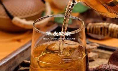 陈皮泡水治什么病有什么效果