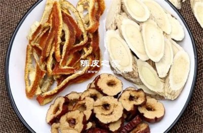 陈皮甘草红枣泡水喝的功效