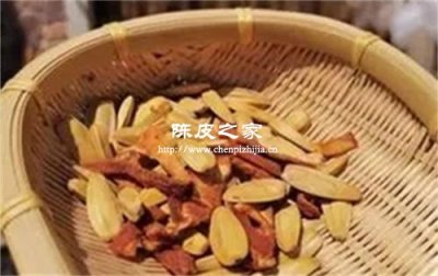 陈皮瓜子里的陈皮为啥要先吃