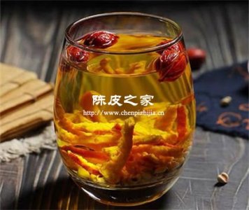 陈皮和栀子能在一起泡茶喝吗