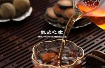 陈皮与化州橘红泡水喝的功效