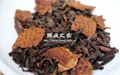 陈皮与茶叶泡水能经常喝吗