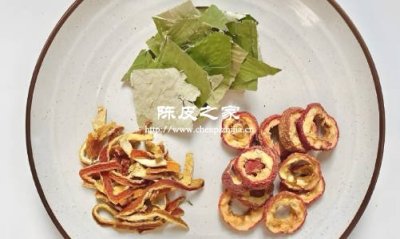 荷叶和陈皮山楂泡水喝的功效