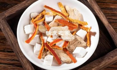 陈皮白茯苓生姜泡水喝的功效