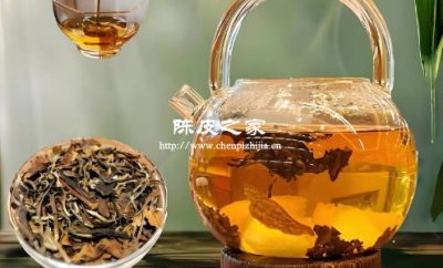 陈皮白茶可以用保温杯泡吗