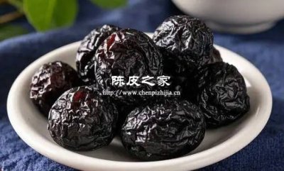 话梅可以和陈皮一起泡水喝吗