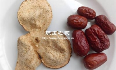 陈皮红枣姜煮苹果水的功效