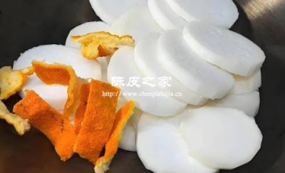 白萝卜陈皮煮水的比例是多少