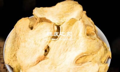 陈皮生姜泡水喝的功效与作用