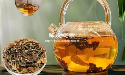陈皮白茶泡着喝还是煮着喝比较好