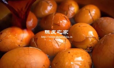 陈皮茶叶煮鸡蛋可以吃吗