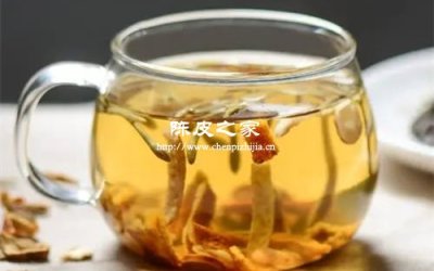 金银花陈皮菊花泡茶的功效