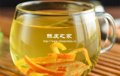 用干橘子皮泡水喝的功效与作用