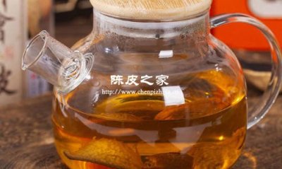 陈皮泡水喝能败火吗