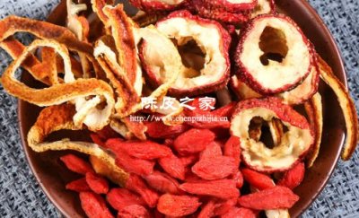 枸杞陈皮山楂泡水喝的功效