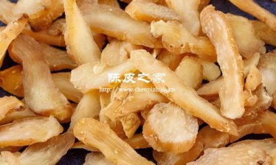 陈皮和黄精组合起什么作用