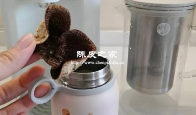 保温杯泡陈皮水的好处