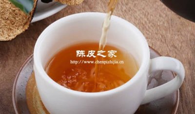 5-10年陈皮泡水喝的好处