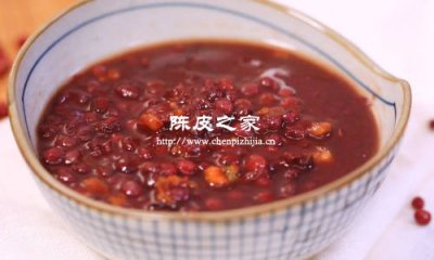 煮红豆沙没加陈皮？白瞎了好食材
