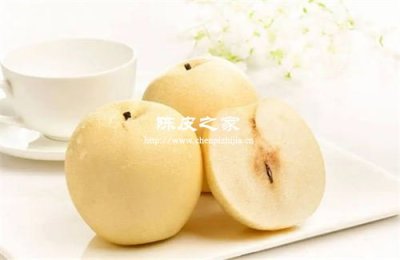 空调房干燥？陈皮雪梨润肺饮来拯救