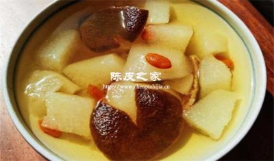 陈皮和冰糖一起煮有什么功效