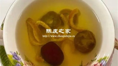 陈皮和桂圆肉泡水喝有什么好处