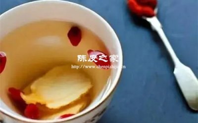 陈皮和生姜泡水喝的功效是什么