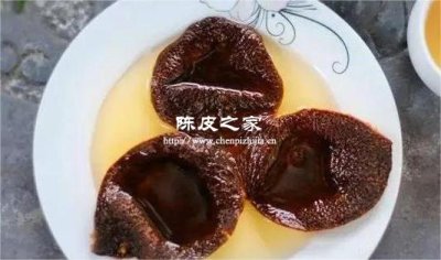 煲水后的新会陈皮可以吃吗