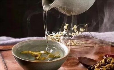 陈皮与铁皮石斛泡水喝有什么功效