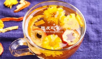 陈皮菊花茶有哪些作用和禁忌