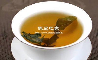 桑叶和陈皮泡水的功能主治是什么