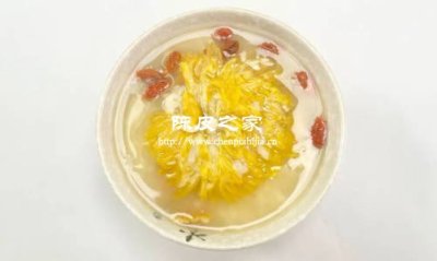 陈皮枸杞子菊花泡水喝好吗