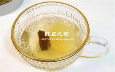 陈皮与柠檬泡水喝是天然排毒水吗？