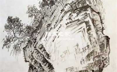 陈皮写生：清代画家笔下的“橘皮皴”技法