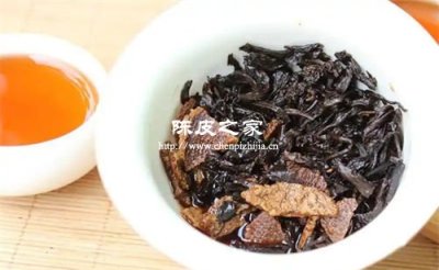 陈皮与红茶搭配能经常泡水喝吗